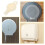 Worgeous  2 Pcs Filter Floor Gift Cleaning Cloth Tissue Box 3