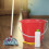 Pp Material Water Bucket 3pcs 9.4x7.5x6.3in 6