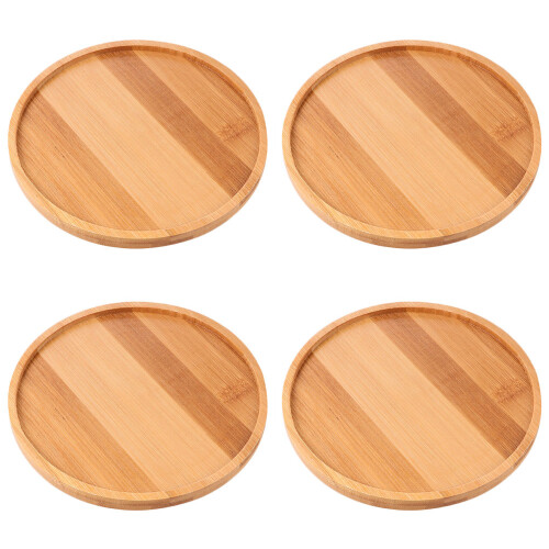 4 Bamboe Houders Bonsai Dienblad Thuis 2