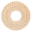 Raindrops Weaving Tapestry Bottom Tapestry Weaving Base Wood 5pcs 7
