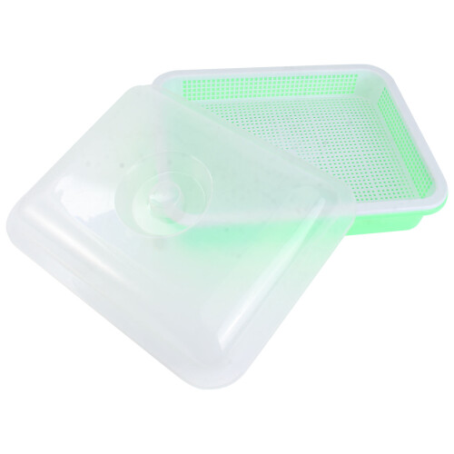 Resin Sprouter Tray With Lid For Germination Growing