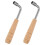 2Pièces Clé Ajustement Harpe Lyre Bois Inox Usage Facile Durable 7