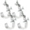 Truss Lighting Clamps Event Lighting 4pcs Silver 3