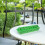 Feeding Box For Pigeons Green Plastic Large Capacity 1set 4