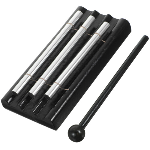 Meditations Klangstab Metall Holz, Percussion Chime Mit Schlägel 1