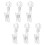 Plastic Display Clips Price Clips Claw Shape 6pcs 10