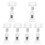Plastic Display Clips Price Clips Claw Shape 6pcs 8