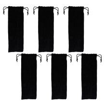 6 Pcs Straw Case Travel Pouch Drinking Storage Bag Reusable Straws