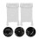 Baseball Bat Wall Hook Acrylic 2pcs 3.0x2.9x2.0in 10