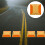 4pcs Nighttime Visibility Reflective Road Markers For Highway 10