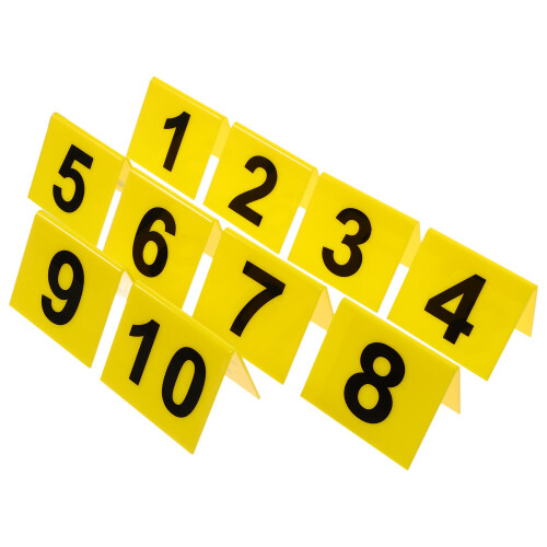 10 Pcs Table Numbers For Wedding Reception Card Dining Room