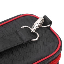 Wasserfeste Babyflaschen-Tasche Tragbare Milchaufbewahrung Schwarz 18,5x10,5x22,5cm
