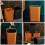 Rubbish Can Simple Plastic Garbage Collection Laundry 1pack 11