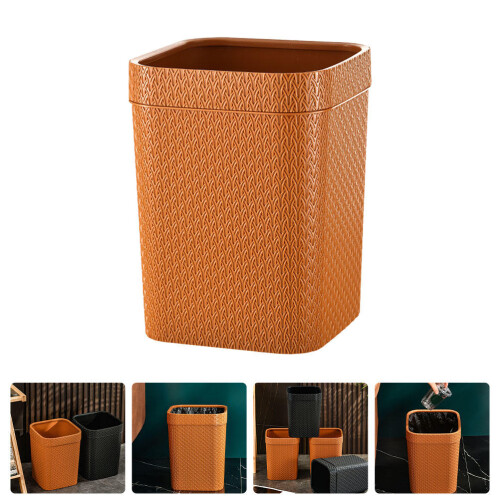 Rubbish Can Simple Plastic Garbage Collection Laundry 1pack 1