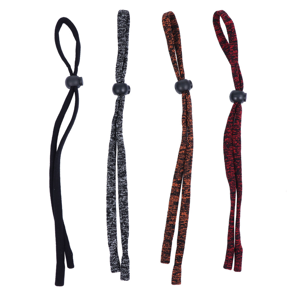 Inoomp Raindrops Sunglasses Lanyard Kids Eyeglasses Straps 4Pcs 11X0.6x0.5in
