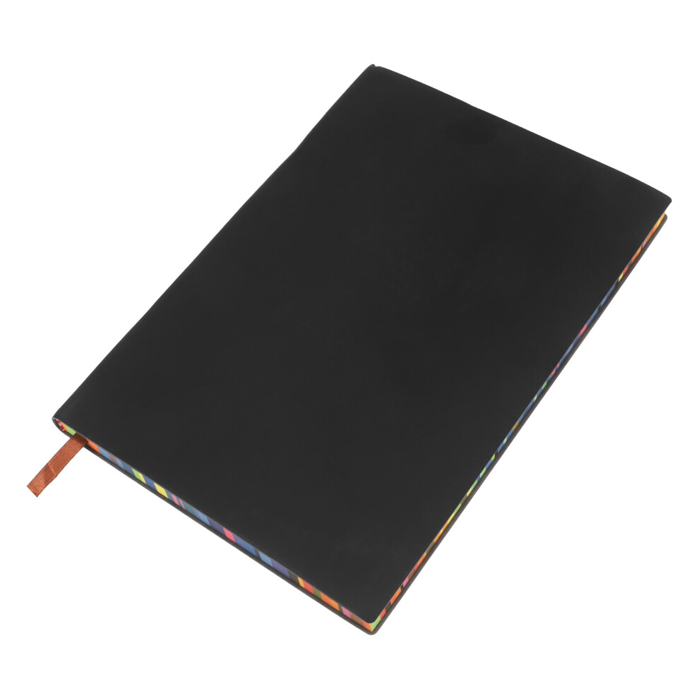 Photos - Notebook Mlins Rainbow Edge  Work 21.00x14.50x1.40cm Black