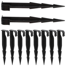 Irrigation Stakes Black Pe 50pcs