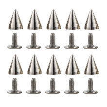 Masteelf 100 Sets Rivets Fittings Shoe Punk Accessories Metal Miss