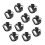 10pcs camera clip triangle split ring for waist belt shoulder strap 1