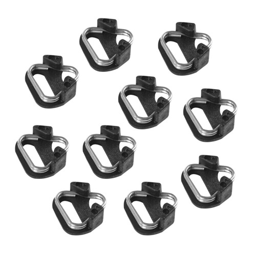 10pcs camera clip triangle split ring for waist belt shoulder strap