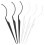 6 Pcs Lash Accessories Applicator Display Rack False Eyelash Tool 1