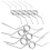 10pcs Silver Pruners Springs For Gardening And Tree Pruning 1