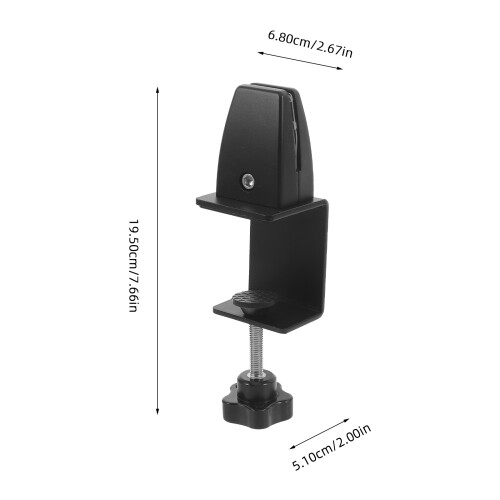 Office Partition Clamp Sneeze Guard Support Clamp Desk Divider Bracket 1