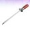 1Pc Household Wood Handle Sharpener Silver Kitchen Tool for Home 5