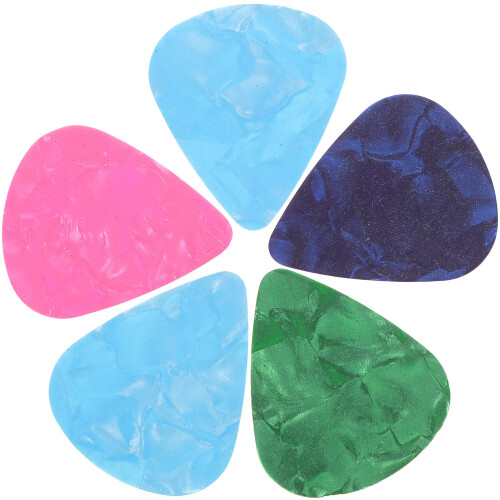 5 Pcs Soft Guitar Picks Funny Professional Lightweight