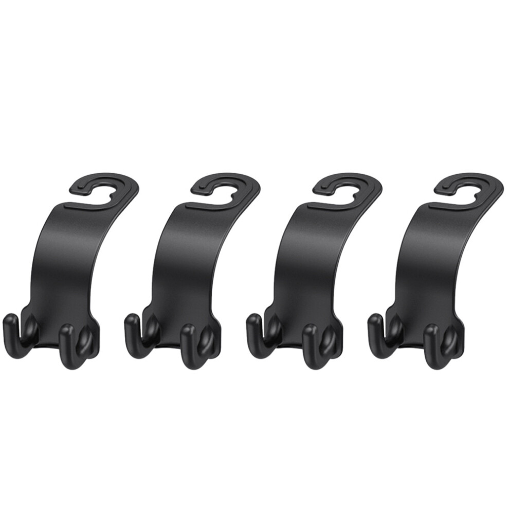 4 Pcs Multifunctional Hook Car Seat Back Storage Organizer Hooks 3164185343226