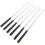 Barbecue Tools 6pcs U-Shaped Yellow Reusable Grilling Forks 1