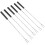 Barbecue Tools 6pcs U-Shaped Yellow Reusable Grilling Forks 5