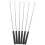 Barbecue Tools 6pcs U-Shaped Yellow Reusable Grilling Forks 7