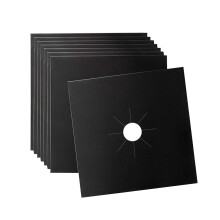 8 Pcs Cleaning Protective Pads Gas Range Protector Burner Covers