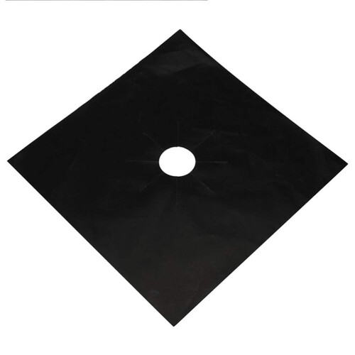 8 Pcs Cleaning Protective Pads Gas Range Protector Burner Covers 2