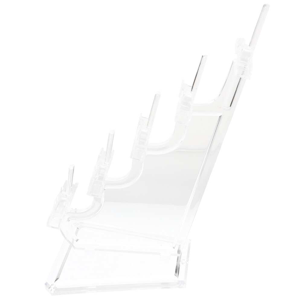 Inoomp Acrylic Display Stand Glasses Holder Riser Transparent