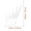 Acrylic Display Stand Glasses Holder Riser Transparent 3
