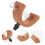 Car Diffuser Bottle Wood 1pack 4.3x2.9x1.2in 4
