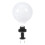 Outdoor Post Lights Lampshade 2pcs Acrylic Sphere Light Cover 1