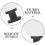 Outdoor Post Lights Lampshade 2pcs Acrylic Sphere Light Cover 8