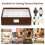Raindrops Watch Carrier Organizer Tray Storage Display Father 8