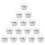 20Pcs Durable Silver Plastic Wheel Lug Nut Covers Bolt Protectors 1