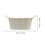 Gymnture Spring Galvanized Oval Planter With Handle - Set Of 2 2