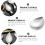 Practical Stainless Steel Tea Spoon Teaware Round Tea Tea Scoop 6