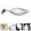 Practical Stainless Steel Tea Spoon Teaware Round Tea Tea Scoop 5