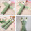 Raindrops  2 Pcs Door Refrigerator Handle Gloves Dishwasher Covers 3