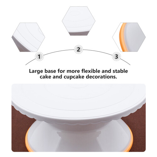 Rectangular High Mounted Flowers Cake Decorating Accessory Baby 1