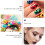 11 Sheets Stick On Gems For Face Stickers Adhesive Rhinestone Decals 2