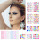 11 Sheets Stick On Gems For Face Stickers Adhesive Rhinestone Decals 6