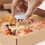 50pcs White Plastic Pizza Tripod Support Rack For Nail Serving 6